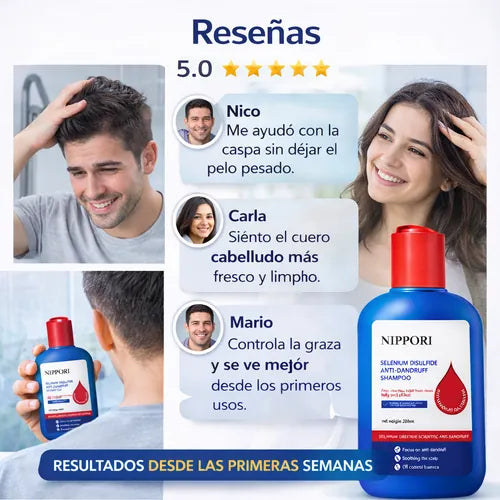 SHAMPOO NIPPORI ANTI CASPA
